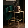 thumbnail image 3 of Cortesi Home Luician Contemporary End Table, Brushed Gold, 3 of 6