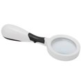 thumbnail image 4 of Lupa De Mano, Lente óptica Mango De ABS Transparente Lupa De Mango De Alta Definición Multipropósito Con Luz LED Para Lectura Para Observación ANGGREK Handle Magnifying Glass, 4 of 8