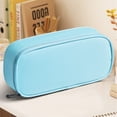 thumbnail image 6 of Pencil Case Large Capacity Double Layer Cloth Organizer for Students Office Portable Pen Pouch, 6 of 7