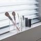 thumbnail image 4 of Clear Acrylic Pencil Pot | Acrylic Pen Holder Compartments | Makeup Brush Storage | Desk Organizer, 4 of 5