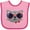 Pink and Fuchsia, variant on Inktastic 4th of July Girl Patriotic Cat Boys or Girls Baby Bib