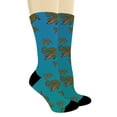 thumbnail image 2 of ThisWear Gator Gifts Blue Alligator Socks Alligator Crocodile Gifts for Men Women 6-Pairs Novelty Crew Socks, 2 of 5