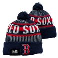 thumbnail image 2 of Unisex New Era Red Cincinnati Reds Knitted Hat, 2 of 4