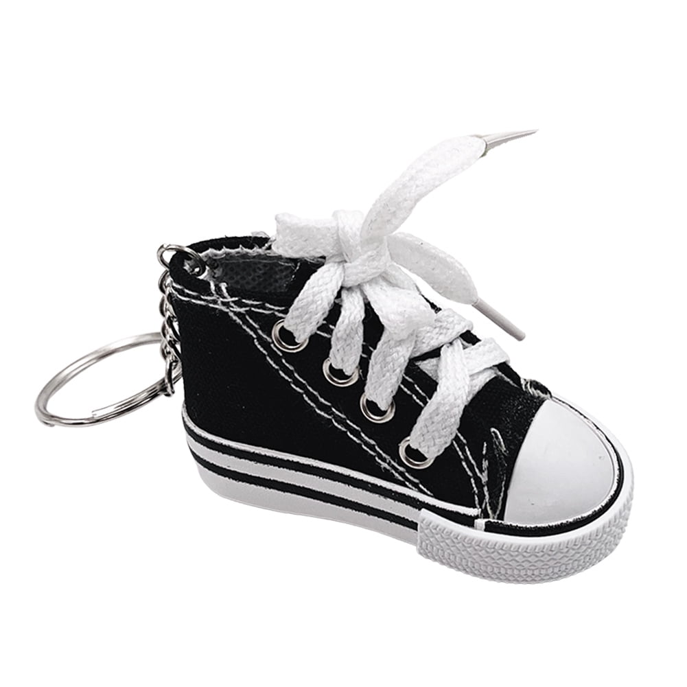 Mini Cute Finger Shoes Professional Finger Skateboard Kit Decorative Accessories On The Key Chain Key Chain Not Included A Small Shoe 