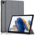 thumbnail image 1 of KOMI Slim case for Galaxy Tab A9+ A9 Plus（2023 Model: SM-X210/X215/X216） Smart flip Leather case 3-fold Stand Function Hard PC Back Cover Gray, 1 of 5