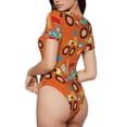 thumbnail image 3 of Daiia Monster Truck Women'S Crew Neck Short Sleeve Slim Fit T Shirts Tops Basic Bodysuit Leotard Clothing-X-Large, 3 of 9