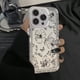 thumbnail image 3 of Funda de teléfono con IMD de plata galvanizada con estrella y luna fresca para iPhone 15, 16 Pro Max, 14, 13, 12, 11 Pro, XR, XS, 7, 8 Plus, carcasa trasera a prueba de golpes, 3 of 5