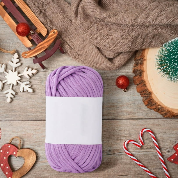 Hilo de tejer 50g Madeja | Hilo de ganchillo acrílico de color leche suave • Hilo multiusos para manualidades • Cálido y fuerte • Colores vibrantes de sol para jerséis, bufandas, sombreros, bolsos y