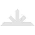 thumbnail image 4 of 60"W x 30"H x 4"D x 6"F, 12/12 Pitch, Saratoga Architectural Grade PVC Gable Bracket, 4 of 8