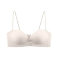 thumbnail image 6 of LILIYA Strapless Bras for Women Plus Size Seamless Tube Top Bralette Comfy Stretchy Stylish Full Coverage Wireless Padded Top Non- Tube Top Bra 2026, 6 of 7