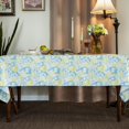 thumbnail image 5 of Water Proof and Soil Release Tablecloth Flower Printed Spillproof Rectangle Table Cloth,Oblong Tablecloths Washable Wrinkle Free Table Cover for Kitchen Dinning Tabletop Decoration, 5 of 5