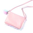 thumbnail image 7 of Jiibva Soft Plush Shoulder Bag Colorful Rainbow Handbags Crossbody Bags Envelope Package with Adjustable Shoulder Straps, 7 of 7