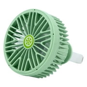 VONKY Car Air Vent Fan USB Powered 360 Degrees Rotating A/C Air Outlet Clip-on Adjustable Mini Fan, Pink