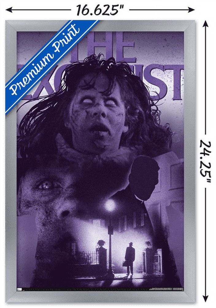 The Exorcist - Collage Wall Poster, 14.725" x 22.375", Framed