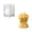 C003- Clear (C), variant on Candle Making Supplies, Ghost Silicone Mold, Silicone Molds for Resin Casting, Halloween Lantern, Reusable Flexible Mold to Craft 3D Pumpkin Ghost Scented Candles for Indoor
