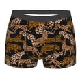 thumbnail image 4 of Goofa Leopard Print Printed Men's Boxer Briefs Underwear, Moisture-Wicking Underwear, Trunk,Soft and Breathable Cotton Underwear-Medium, 4 of 9