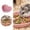 A, variant on Heart Shaped Ceramic Food Bowl for Small Animals, Smooth Glaze Easy to Clean Feeding Dish, Solid Durable Construction, for Hamsters Guinea Pigs, Assorted Colors Fits Cage Habitats