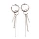 thumbnail image 3 of Pendientes de cadena de acero inoxidable Anillo Loop Piercing Perforación Yuyangstore Pendiente colgante de acero inoxidable, 3 of 8