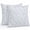 White Gray, variant on Throw Pillow Covers 26x26 Inch Set of 2, Dandelion Waterproof Outdoor Pillow Covers, Navy Blue Flowers Modern Minimalist Spring Decorative Cushion Pillowcases for Couch, Sofa, Bed, Garden, Patio