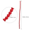 thumbnail image 2 of FUTUREORYY 55 Pcs Perles Pailletées Verre Rouge Rond pour Bricolage et Décorations de Noël, 2 of 6