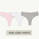 thumbnail image 3 of Tangas de algodón sin costuras para mujer, ropa interior Deportiva Femenina, lencería Sexy de cintura baja, bragas de piezas, calzoncillos íntimos, 3 S-XL, 3 of 5