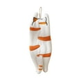 thumbnail image 6 of Animal-Shaped Coral Fleece Hand Towel - Fast-Drying Hanging Towel for Kitchen/Bathroom, Thickened Absorbent Handkerchief, Soft Fluffy Towel with Hanging Loop, Home Decorative Towel, 14*8in, Orange, 6 of 6