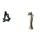 thumbnail image 1 of Figura de escritorio,Escultura abstracta de pensador para decoración de oficina y hogar.,Figura de escritorio,Artesanía de escritorio con figuras africanas coleccionables,Estatua de dama, 1 of 8
