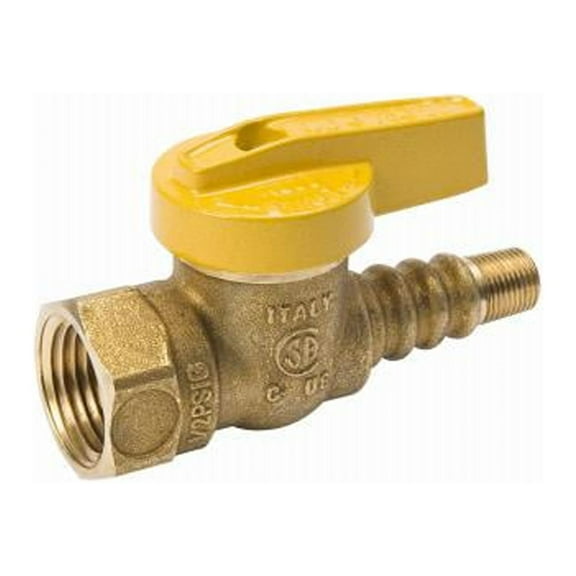 ProLine 115-503 Gas Ball Valve, Texas Pattern, Brass, 1/2 In. - Quantity 10