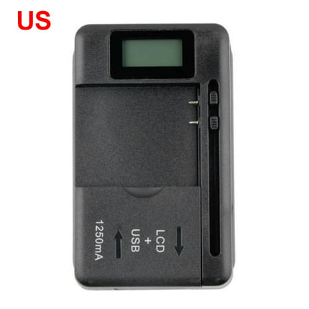 Universal Battery Charger with LCD Indicator Screen for Cell Phones 1 (Best Cell Phone Battery Charger)