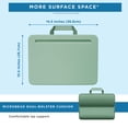 thumbnail image 6 of LapGear Compact Lap Desk, 12-Pack, Sage Green, 6 of 7