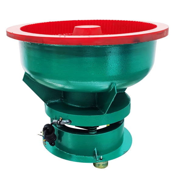 80L Vibration Deburring Polishing Machine Shock Polisher Vibrating Grinder 220V