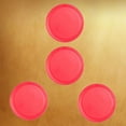 thumbnail image 2 of MasteelfCA 8 Pcs 50mm Pousseurs de Hockey sur Air Rouges Remplacement de Rondelles pour Tables de Jeu Gardiens Trousse d'Entête Équipement de Hockey sur Air Accessoires, 2 of 8