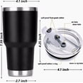 thumbnail image 2 of Vaso Térmico 30 Oz Luxhome Acero Inoxidable Rosa 2 Pack, 2 of 4