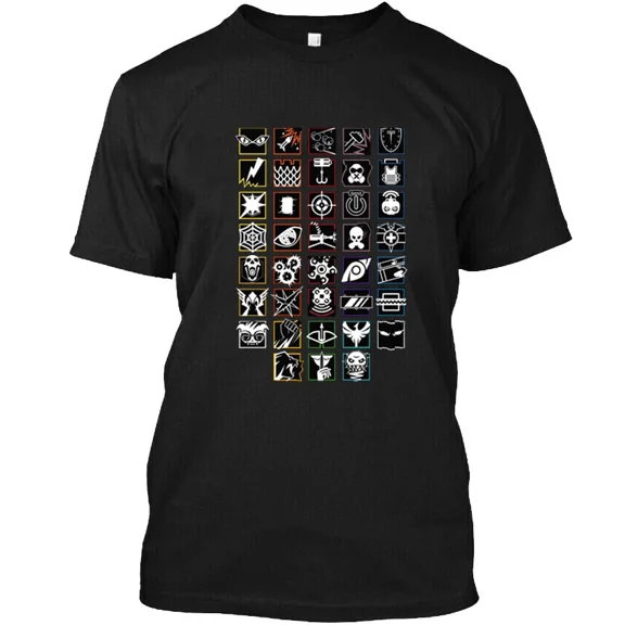 VINTAGE New Limited Rainbow Six Siege #11 MAN WOMAN T-Shirt Size S to 5XL