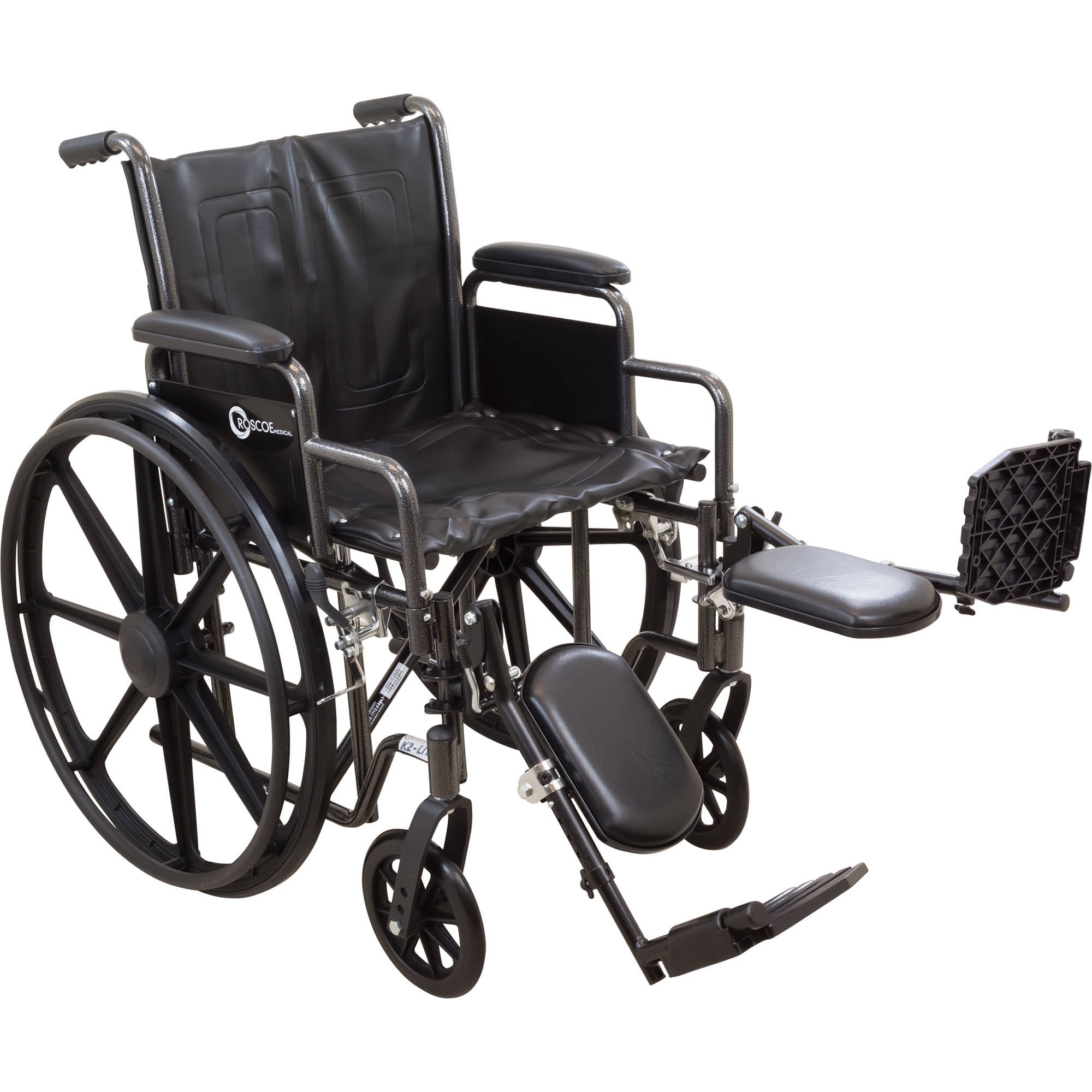Roscoe K2Lite Wheelchair, 20" Seat with Elevating Legrests