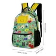 thumbnail image 4 of Battle for Dream Island BFDI Schoolbag Daypack Lightweight Backpacks School Bookbag Unisex Casual Rucksack for Outdoor, 4 of 8