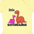 thumbnail image 4 of Inktastic Little Sistersaurus Girls Baby Bodysuit, 4 of 5