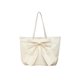 thumbnail image 2 of Bolso de Hombro para Mujer con Lazo Grande – Bolso Tote de Cuero PU, Bolso Cruzado de Gran Capacidad para Mujer, Bolso de Moda para Trabajo y Viaje, Marrón/Blanco/Caqui., 2 of 8