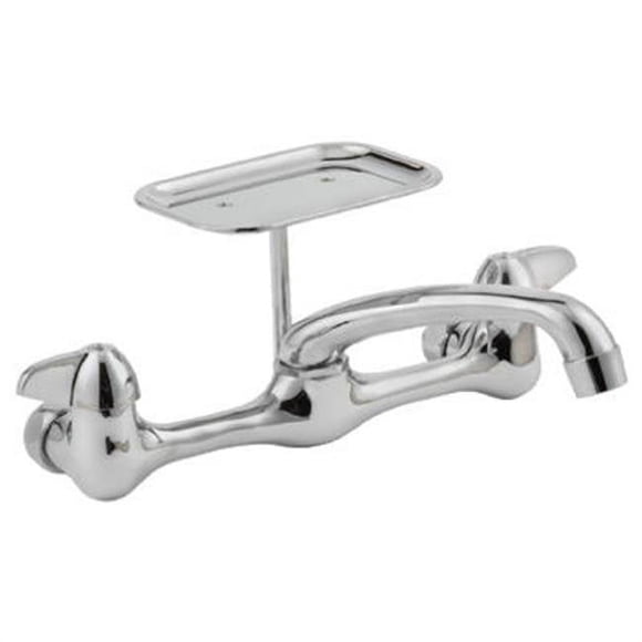 Homewerks Worldwide Llc 3190-41-CH-BC-Z Chrome Wall Kitchen Faucet