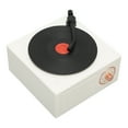 thumbnail image 3 of Haut-parleur Tourne-Disque Rétro, X10 Tourne-Disque Vinyle Haut-Parleur Bluetooth Haut-Parleur Grande Capacité, 3 of 14
