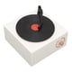 thumbnail image 3 of Altavoz Bluetooth estilo reproductor de discos de vinilo X10 Altavoz Bluetooth de estilo clásico antiguo con 3 modos de entrada Blanco, 3 of 5