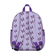 thumbnail image 3 of Artistic Dog Print Student Backpack – Cute Puppy Paw Pattern with Bone and Tail Cartoon Design, Watercolor Style for School, 3 of 6
