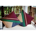 thumbnail image 5 of 16" x 16" Simply Daisy Bold Shapes Indoor/Outdoor Pillow, Maroon Red Qty 1, 5 of 6
