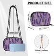 thumbnail image 3 of Crossbody Handbag Phone Purse Mobile Phone Bag Crossbody Phone Bag Comfortable and Durable Pretty Purple Lavender, 3 of 7