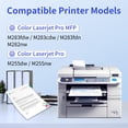thumbnail image 2 of Paquete de 4 cartuchos de tóner MyCartridge 206A para HP Laserjet, 2 of 7