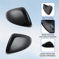 thumbnail image 2 of Rearview Side Wing Mirror Housing Cover for 2014-2019 VW Golf 7 MK7 GTI GTD R, 2 of 10