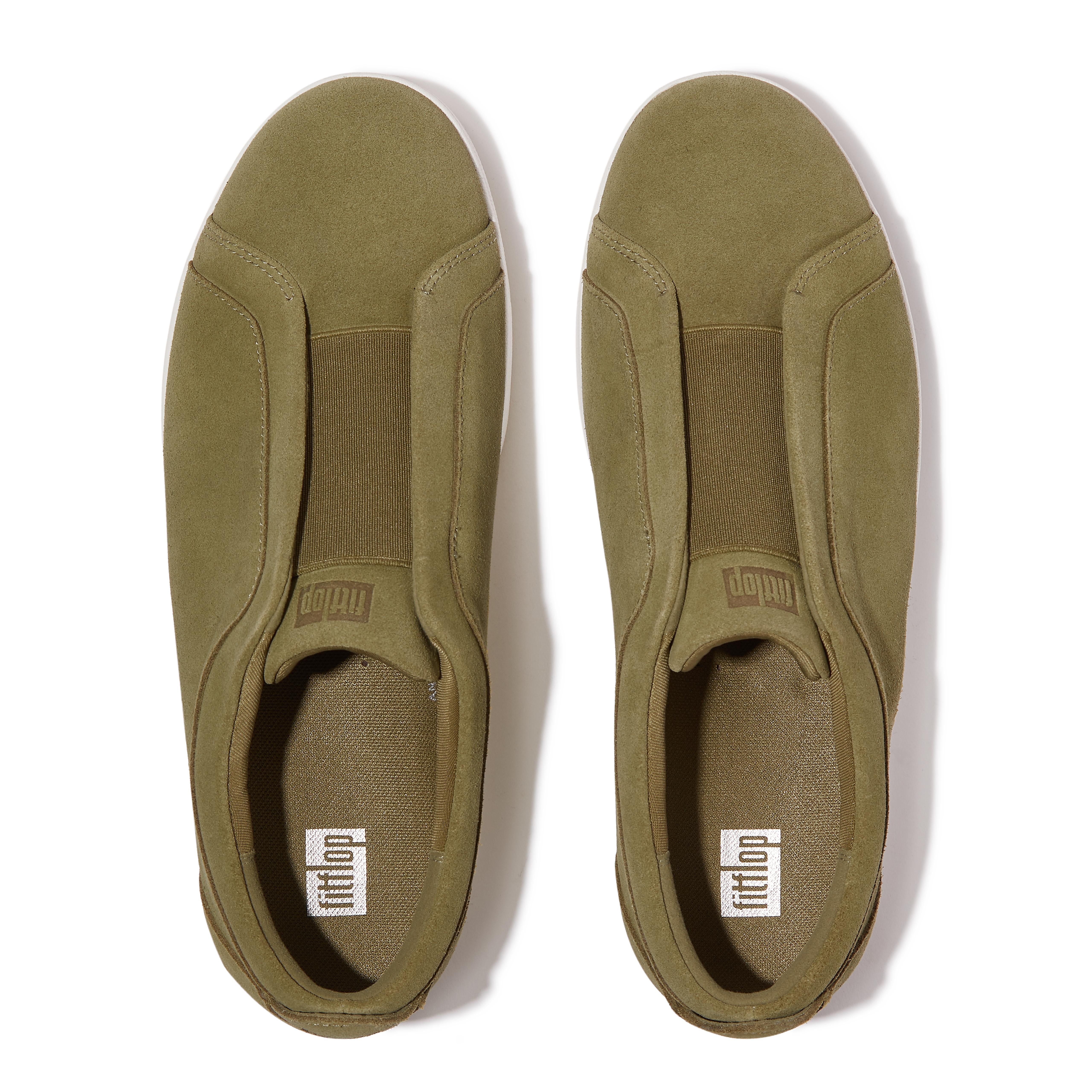 FitFlop Women's Rally Elastic Slip On Sneaker