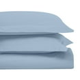 thumbnail image 2 of Superior 650 Thread Count Egyptian Cotton Duvet Cover Set, Medium Blue, Full/ Queen, 2 of 7