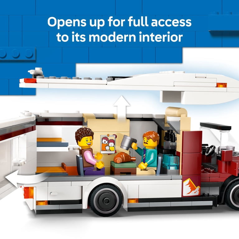 LEGO, City Holiday Adventure Camper Van Building Set, 60454, Ages