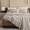 Linen, variant on 100% Cotton Queen Sheet Set,Ruffle Bed Sheets Linen Feel Textured Farmhouse Shabby Vintage Chic Bedding 4 Pieces Aesthetic French Country Queen Bed Set Soft Breathable